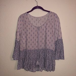 Mudd long sleeve blouse